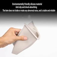Boîte de rangement en silicone côté conducteur, organiseur de documents de voiture, plateau de rangement sous le volant pour Luxeed R7
