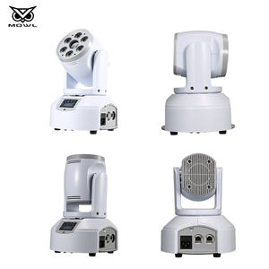 Mini Cabeza Móvil de Luz LED Wash DMX512 Gemini para Discotecas, Bares, DJ, KTV - Product Image 6