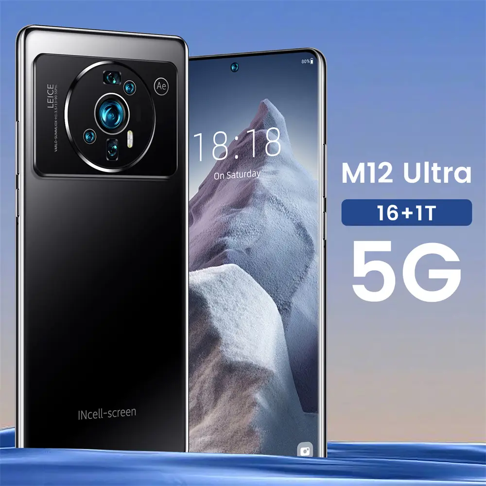 M12 U L טרה פרו 16 + 1TGB עמיד למים פאוץ אביזרי חדש 2022 טלפונים ניידים
