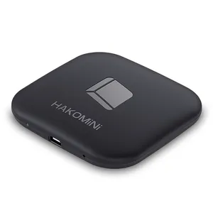 Hako mini 4K NetfIix çift WiFi Hako S905Y2 televizyon kilidi akıllı medya oynatıcısı Google sertifikalı Android TV kutusu