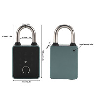 Cadenas intelligent TTLOCK électronique pour bagages, étanche, avec contrôle par application, mot de passe, carte IC, RFID et antivol