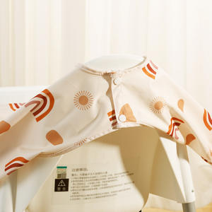 <span class=keywords><strong>Bavoir</strong></span> pour bébé à manches longues double couche <span class=keywords><strong>Bavoir</strong></span> pour bébé imperméable Complément alimentaire transfrontalier <span class=keywords><strong>Blouse</strong></span> imperméable Fermeture à boutons - Product Image 4