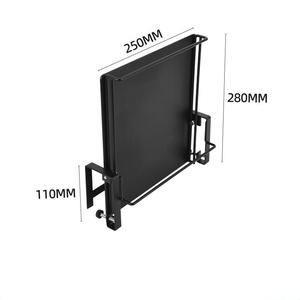 Estante de Mesa Plegable de Metal, Organizador de <span class=keywords><strong>Cocina</strong></span> Multifuncional con Fácil Montaje, Almacenamiento <span class=keywords><strong>Auxiliar</strong></span> para el Hogar, <span class=keywords><strong>Encimera</strong></span> - Product Image 5