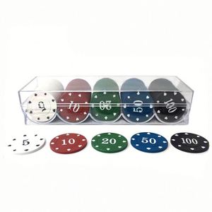 Fichas de Póker PS Personalizadas por el Fabricante, Fichas de Juego de Casino con Diseño Personalizado, Venta al por Mayor para Clubes y Fiestas - Product Image 1