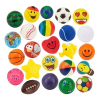 Jouets boule de rebond bon marché, 6.3 cm, mousse PU anti-stress