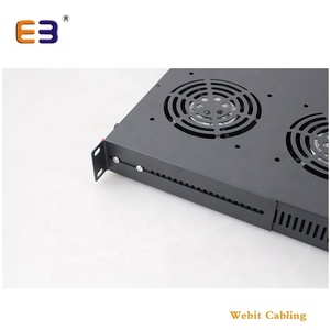 1U Rackmount 2 người hâm mộ máy chủ tầng giá 42U <span class=keywords><strong>19</strong></span> inch Fan đơn vị - Product Image 6