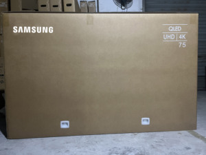 SAMSUNGs <span class=keywords><strong>QLED</strong></span> <span class=keywords><strong>75</strong></span> pouces TV sans cadre système Android nouvelle télévision Wifi télévision intelligente <span class=keywords><strong>4K</strong></span> UHD Google Paly magasin école afrique - Product Image 6