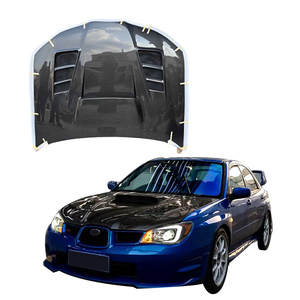 Capot moteur en fibre de carbone personnalisé en gros pour Subaru Impreza 9e génération 2005 2006 <span class=keywords><strong>2007</strong></span> – Amélioration du capot moteur en carbone - Product Image 1