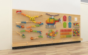 Panneau <span class=keywords><strong>de</strong></span> jeu interactif pour les enfants parfait pour les terrains <span class=keywords><strong>de</strong></span> <span class=keywords><strong>jeux</strong></span> intérieurs Toddler Floorstand STEM Wall pour le <span class=keywords><strong>centre</strong></span> éducatif <span class=keywords><strong>de</strong></span> la maternelle - Product Image 5