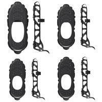 Crampons à glace pour chaussures et bottes avec 30 pointes antidérapantes