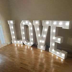 CARREY Marquee <span class=keywords><strong>lettere</strong></span> numero Led <span class=keywords><strong>per</strong></span> matrimonio personalizzato Logo gigante grande <span class=keywords><strong>amore</strong></span> luce verso l'alto segni di lampadina all'aperto grande lettera d'<span class=keywords><strong>amore</strong></span> <span class=keywords><strong>per</strong></span> la festa - Product Image 4