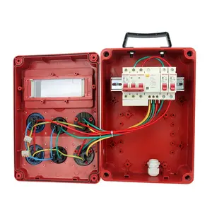 circular connector junction box pc waterproof box junction box red waterproof switch