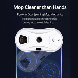 Robot de Limpieza Inteligente <span class=keywords><strong>PORI</strong></span>, Limpiador de Vidrios Eléctrico Inteligente Automático para Interiores/Exteriores, 2 Modos, para Hoteles y Automóviles - Product Image 5