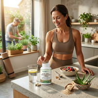 Astrawell Complexe Digestif 3-en-1 : Psyllium, Inuline et Probiotiques - Formule Complète pour la Santé Intestinale - Marque Blanche
