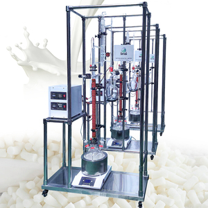 Torre de destilación esférica de vidrio de borosilicato de 1L con motor de CC eléctrico sin escobillas, agitación magnética de alta productividad - Product Image 4