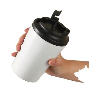 Mug à café isotherme réutilisable écologique 350 ml, design classique moderne, avec nouveau couvercle à joint thermique pour cadeaux d'affaires chauds - Product Image 1
