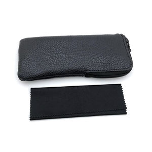 YT1488 סיטונאי רך רוכסן מותג מותאם אישית משקפי שמש פאוץ לוגו אופטי מסגרת משקפיים מקרה יצרן נרתיקי משקפיים - Product Image 1