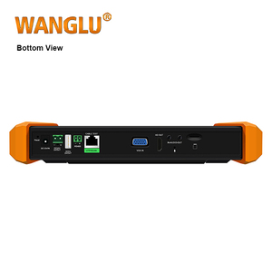 WANGLU Многофункциональный тестер CCTV 7 дюймов IPS сенсорный экран K15 8K HD камера тест с кабелем UTP тестер и PTZ управление - Product Image 3