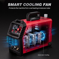 ARCCAPTAIN Découpeur Plasma [Grand écran LED] CUT50 50A 110/220V Double Tension DC Inverter IGBT Coupe Nette 1/2 Pouce Post-Flux 2T/4T