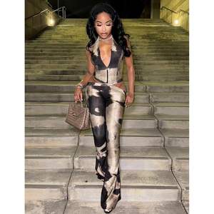 จั๊มสูทเซ็กซี่แบบสั่งทำพิเศษสำหรับผู้หญิง ปี 2026 เอวสูง แขนกุด สไตล์ Y2K สำหรับใส่ไปเที่ยวคลับ พร้อมคุณสมบัติยกกระชับสะโพก - Product Image 4