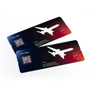 Bedrukte Thermisch Gecoate Kartonnen Vliegtickets Vliegticket Vliegtickets Instapkaart Papieren Vliegtickets - Product Image 2