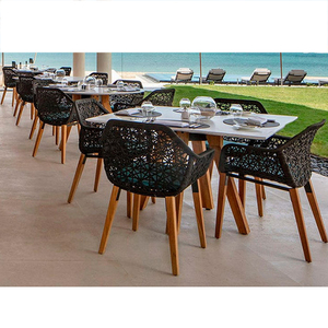 ZUOAN set tavolo e sedia in rattan nordico sede bisto rattan sillas de terraza francese - Product Image 4