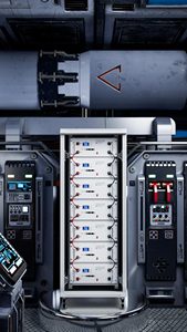 Baterai Solid State Rakit SBS Seri 51.2V 5.12kWh 6000 Siklus BMS Deep Cycle 200A Beban Maksimum Ruang Server Komersial Off-Grid - Product Image 2