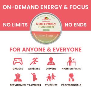 Polvere Energizzante Lifeworth Focus, Bustine di Caffeina Nootropica per Concentrazione ed Energia Orale - Product Image 6