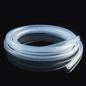 Custom Transparent Food Grade Silicone Tubing Tube Hose for Peristaltic Pump Hydrogen Absorber Baby's Feeding Bottle