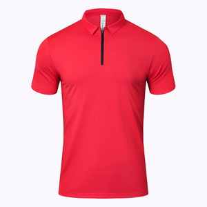 Polo à manches courtes personnalisé, blanc pur, 100% polyester, uniforme de travail unisexe, t-shirt promotionnel - Product Image 3