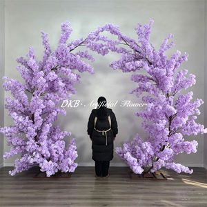Arco de Árbol de Flores de Cerezo de Seda Artificial para Bodas, Fiestas, Día de San Valentín, Año Nuevo, con Tamaño Personalizable - Product Image 3