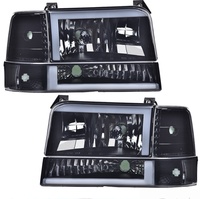 Assemblages de phares LED durables de haute qualité pour Ford F150 F250 F350 1992-1996 Bronco