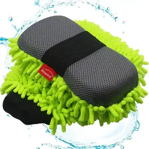 Microfiber Scratch Free Car Wash Sponge Cleaning Sponge Applicators for Car Washing