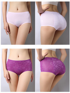 Culotte de sous-vêtement d'époque grande <span class=keywords><strong>taille</strong></span> L à <span class=keywords><strong>8XL</strong></span> en tissu de broderie en nylon pour protéger l'avant - Product Image 5