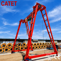 Grue portique monopoutre de type treillis de 20 tonnes montée sur rail, grue de levage à portique personnalisable pour opération en zone industrielle