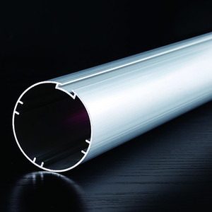 IKSUN China Manufacture <strong>Blind</strong> Curtain Pole Window Curtain Pipe Extrusion Aluminum Profile for <strong>Blind</strong> - Product Image 3