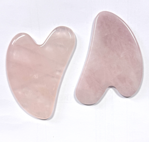 Rose Quartz Heart-Shaped Facial Massage Board for Skin Rejuvenation Home Use - Product Image 3