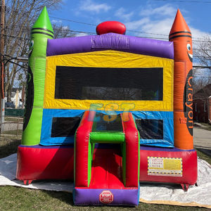Crayón comercial Casa de rebote inflable <span class=keywords><strong>Castillo</strong></span> <span class=keywords><strong>hinchable</strong></span> Divertido <span class=keywords><strong>Pequeño</strong></span> <span class=keywords><strong>castillo</strong></span> <span class=keywords><strong>hinchable</strong></span> para niños Fiesta <span class=keywords><strong>Alquiler</strong></span> - Product Image 4