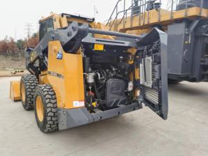 Chargeur compact sur chenilles XC7-TV12, 1,2 tonne, levage vertical, puissant moteur turbo Yanmar, hydraulique à haut débit, chargeur sur chenilles en caoutchouc prêt à l'emploi - Product Image 3