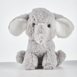 Hiện đại hiện đại kỷ niệm dài sang trọng màu xám voi đáng yêu snuggly động vật Hoang Dã Thú nhồi bông đồ chơi - Product Image 1