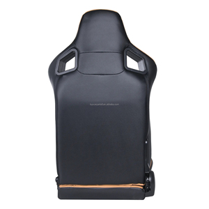 Siège Recaro en velours noir modifié MRK, pièces de siège de voiture JDM pour siège de course <span class=keywords><strong>Sparco</strong></span> en carbone - Product Image 6