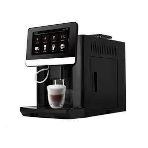 Cafetera eléctrica automática para uso comercial, máquina de café Espresso para 20 bebidas