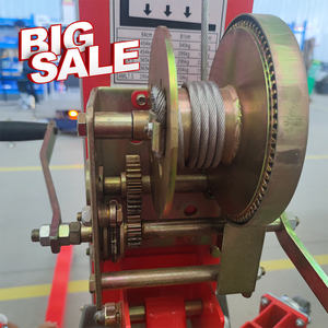 छोटे से मोबाइल मैनुअल लिफ्ट मंच सीढ़ी एल्यूमीनियम मिश्र धातु लिफ्ट 3/4/5/6m 8m 9m घर गोदाम कार्यशाला प्रदर्शनी हॉल मैनुअल लिफ्ट - Product Image 5