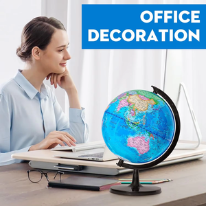 PVC Teaching Resource Mini World <strong>Globe</strong> 20cm <strong>Spinning</strong> World <strong>Globe</strong> With Stand for Kids Learning <strong>Globe</strong> Geography Teaching Ornament - Product Image 6