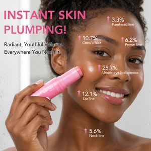 Ikzee PDRN Collagen Volume Multi Balm Stick USA Warehouse Crema Facial Hidratante y Voluminizadora para Labios, Ojos y Cuello, Cuidado Antienvejecimiento de la Piel - Product Image 1