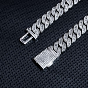 สร้อยคอชุบทองกำหนดเองเครื่องประดับ925เงินสเตอร์ลิง - Product Image 2