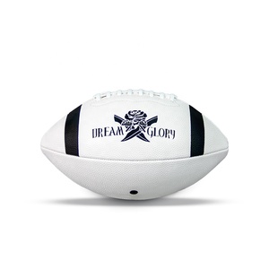 Psyche cao cấp bền PU Kích thước 9 Inflatable tùy chỉnh bóng đá mỹ với logo laser - Product Image 2