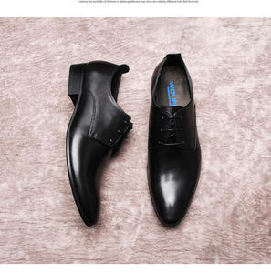 Nouvelles Chaussures Décontractées et Habillées pour Hommes en Cuir Véritable, Respirantes, Imperméables, à Lacets, à Bout Pointu, Grande Taille, Haute Qualité - Product Image 6