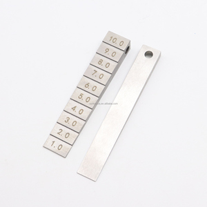 เกจวัดขอบเหล็ก10ขั้นความหนาแม่นยำ0.5-5มม. เกจวัดความรู้สึก1-10มม. - Product Image 5