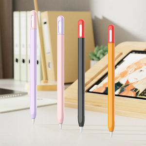 Étui en silicone couleur bonbon pour <span class=keywords><strong>Apple</strong></span> <span class=keywords><strong>Pencil</strong></span> Pro étui anti-dérapant pour stylo housse de protection pour tablette iPad stylet tactile - Product Image 6